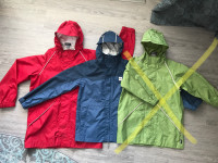 MEC kids rain coats / jackets