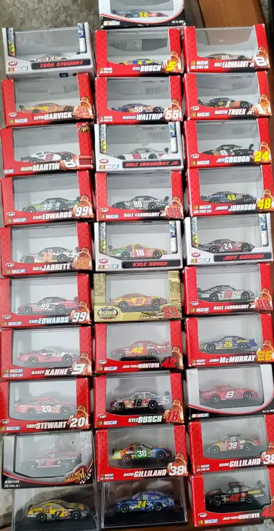 Nascars Cars  Lot 1:87 Scale, View more