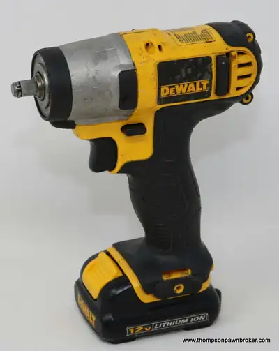 DEWALT DCF813 12V IMPACT WRENCH & BATTERY (NO CHARGER), View more