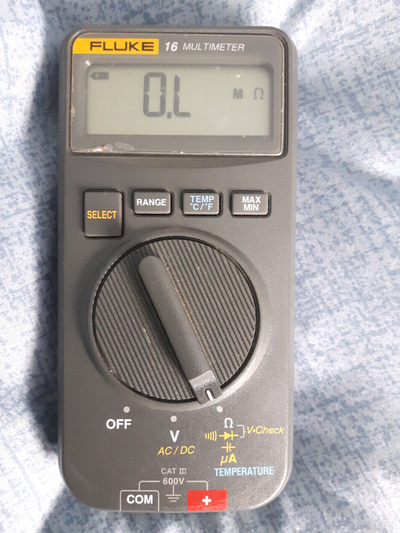 Like New! FLUKE 16 PROFESSIONAL DIGITAL MULTIMETER, View more