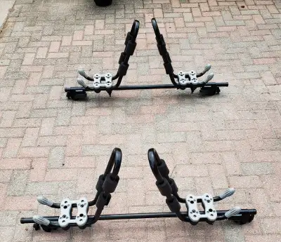 YAKIMA J HOOKS KAYAK/SUP RACKS Rooftop Racks 2 sets available $225 per Set of 2 YAKIMA Roof Racks av...
