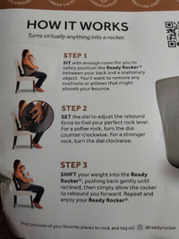 READY ROCKER portable rocker (Brand New)