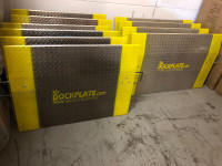 loading dock plate for light duty use, dock boards, ground ramps