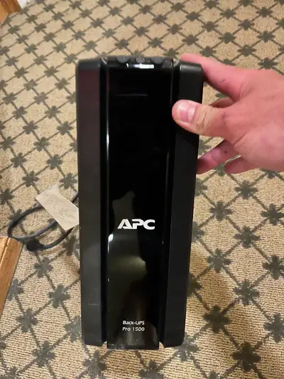 APC Back-UPS Pro 1500VA Battery Backup & Surge Protector, View more