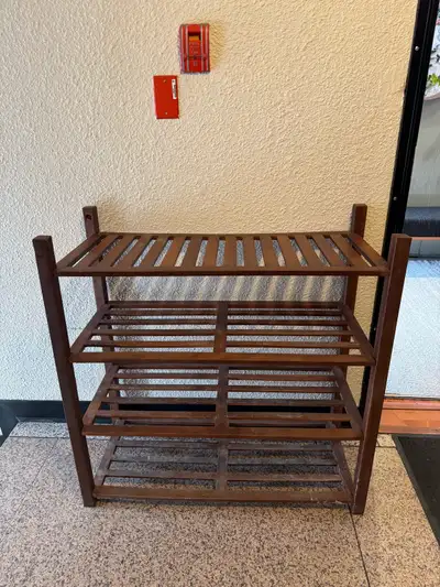 free shoe rack, wood, View more