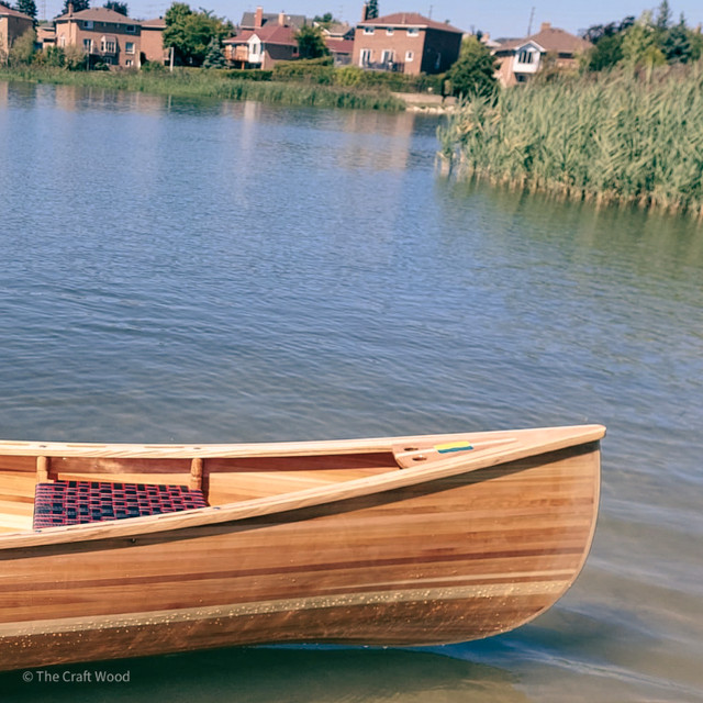 Wooden Hand-Made Prospector 16" Canoe in Canoes, Kayaks & Paddles in City of Toronto - Image 4