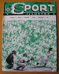 Revue "Le Sport Illustré" sur le baseball entre autres.