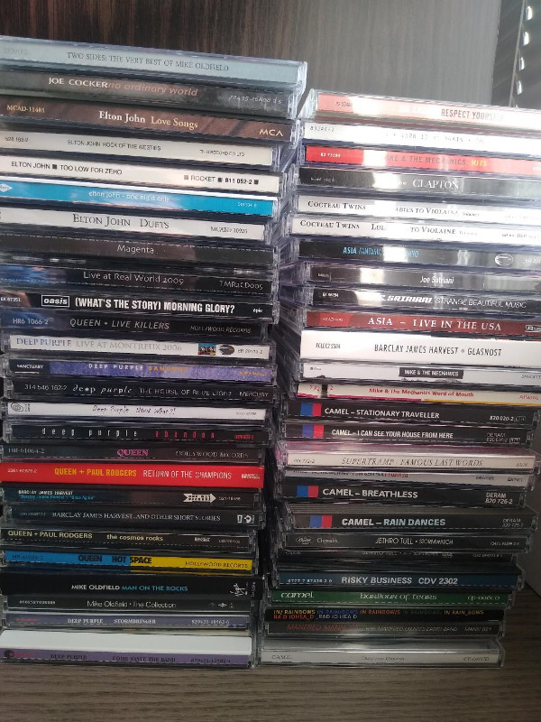 CDs for sale -- Deep Purple, E. Clapton, Asia, Queen and more. in CDs, DVDs & Blu-ray in Burnaby/New Westminster