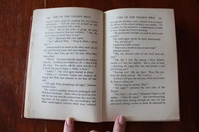 The Girl Of The Golden West - By David Belasco - 1913 in Fiction in London - Image 7