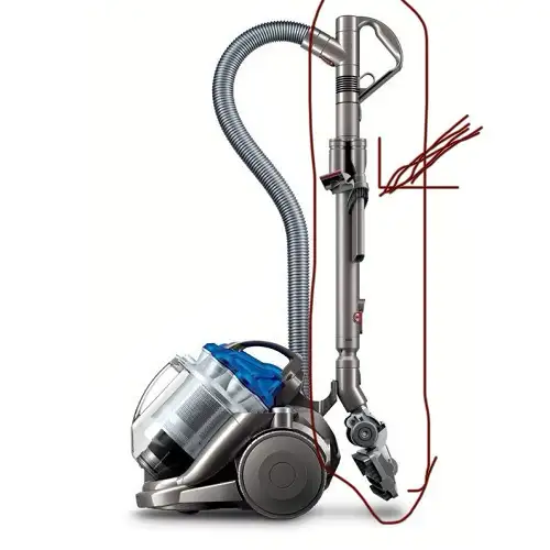 Dyson d26 corded vacuum/aspirateur in Vacuums in City of Montréal - Image 4
