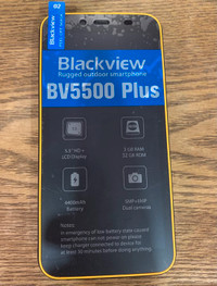 Blackview BV5500 Plus Phone- HALF OFF!