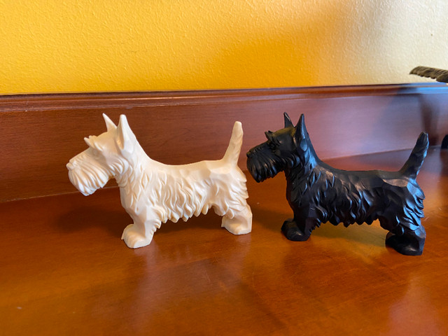 Pair of Vintage Japanese Celluloid Scottie Dogs Scottish Terrier in Arts & Collectibles in Oshawa / Durham Region - Image 2