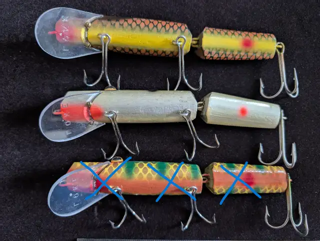 NEW AD!! LOKE 6" LURES - HAND CRAFTED BAITS FOR MUSKY & PIKE in Fishing, Camping & Outdoors in Sarnia - Image 3