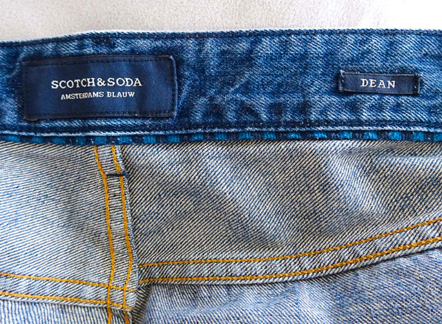 Scotch & Soda distressed blue jeans - 34/32 in Men's in Markham / York Region