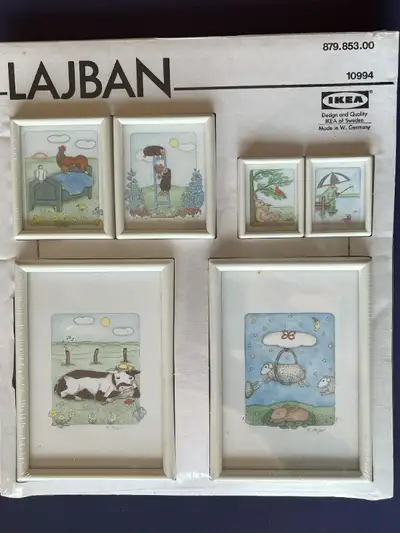 IKEA Lajban Picture Set - in original wrapping, View more