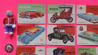 9 -  Different 1954 WORLD ON WHEELS Cards ( LOT 2)