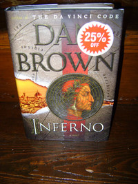 INFUNRNO BY DAN BROWN..VERY GOOD CONDITION...ORILLIA