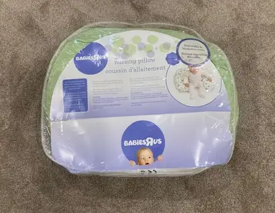 I have a nursing pillow for sale. Barely used and still in original package from BabiesRUs.