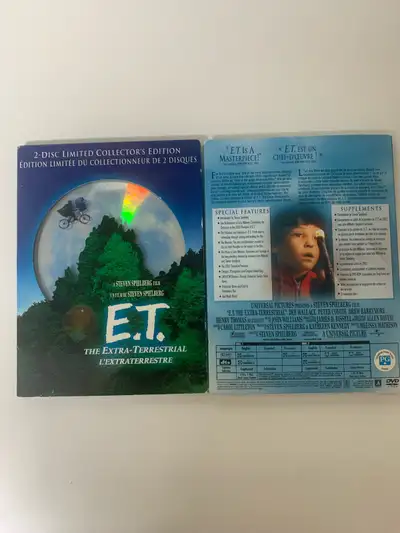 Steven Spiekberg E.T. on DVD (limited edition), View more