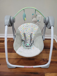 Ingenuity Comfort 2 Go Portable Baby Swing - Fanciful Forest