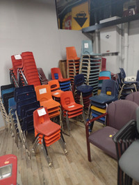 Children's Plastic Stacking Chairs!