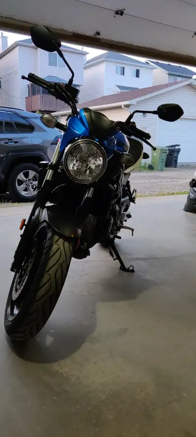 I am selling my lightly used SV650. It has low kms and is in mint condition. Come have a look. $6800...