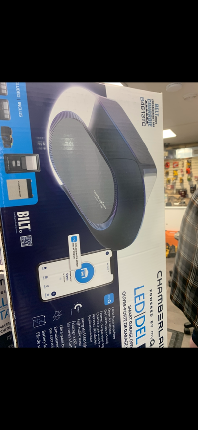 Chamberlain 3/4 HP Ultra-Quiet Belt DriveSmart Garage Door Open, View more