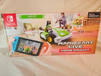 Mario Kart Live: Home Circuit -Luigi Set- Nintendo Switch NEW, View more