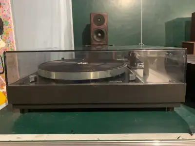 Up for sale is a used Thorens TD166 MKII turntable, a reliable and well-regarded piece of audio equi...