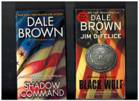 LOT OF 8 DALE BROWN BOOKS MILITARY THRILLER NOVELS