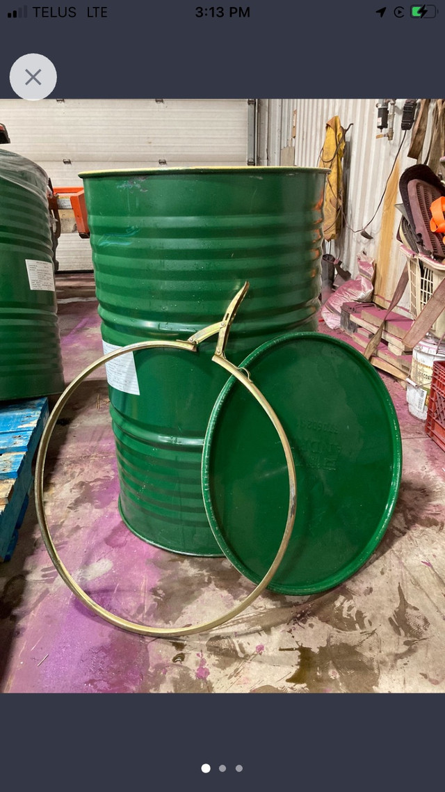 55 Gallon food grade steel drums, barrel  in Other Business & Industrial in Markham / York Region