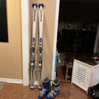 175 Dynostar ski with boots 