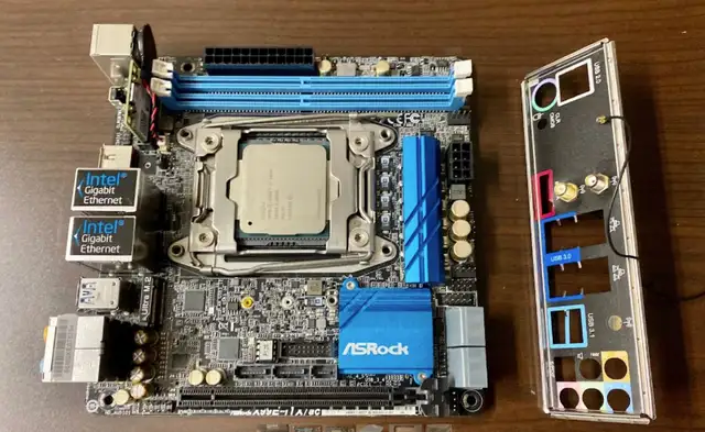ASRock X99E-ITX/AC ITX MOTHERBOARD + i7-5820K in Desktop Computers in Mississauga / Peel Region - Image 2