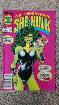 High grade copy of Marvel Comics The Sensational She-Hulk #1 