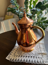 Vintage Copper Coffee Pot