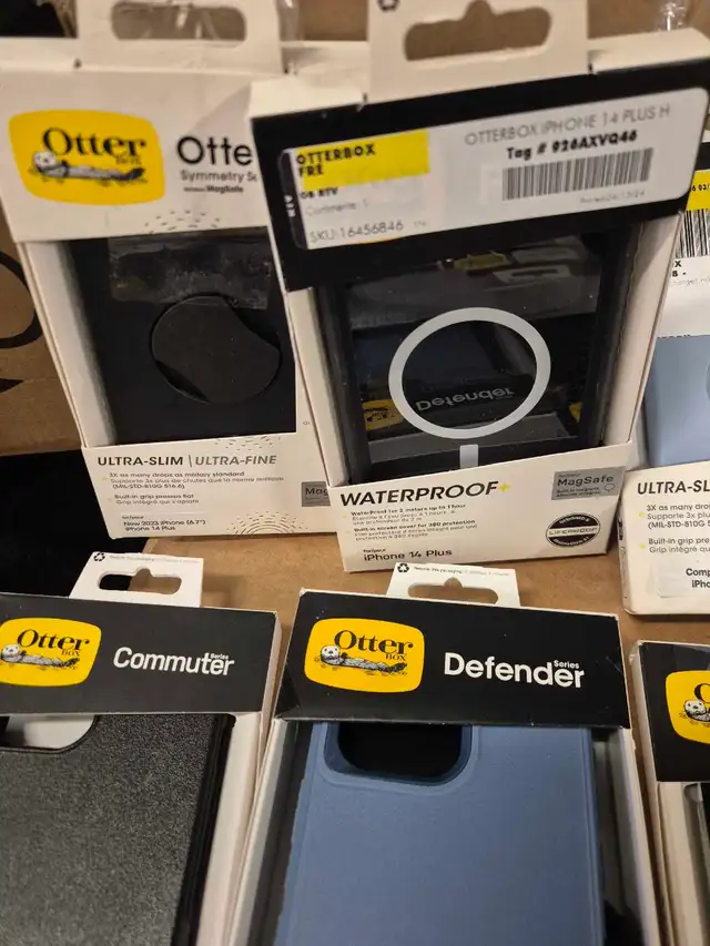New Otterbox Iphone Cases 14, 15, Pro, Pro Max, Plus, Iphone Pro in Cell Phone Accessories in Mississauga / Peel Region - Image 7