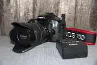 Canon EOS 70D with 17-85mm lens