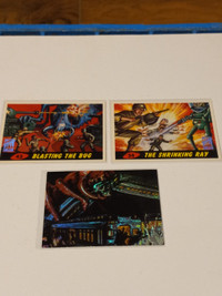 Mars Attacks Topps 1994 HTF Chase Cards 1st Day Issue,Terror Lt3