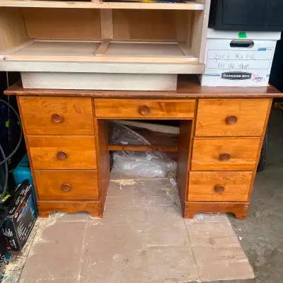 Vintage Wooden Home Office Desk, View more