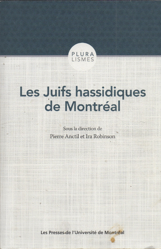 Les Juifs hassidiques de Montréal dans Manuels  à Longueuil/Rive Sud