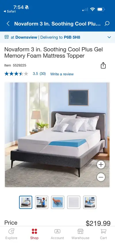 King size mattress foam cooling pad, View more