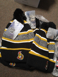 Ottawa Senators Cuffed Knit Hats - NHL-licensed, $15.00 ea.
