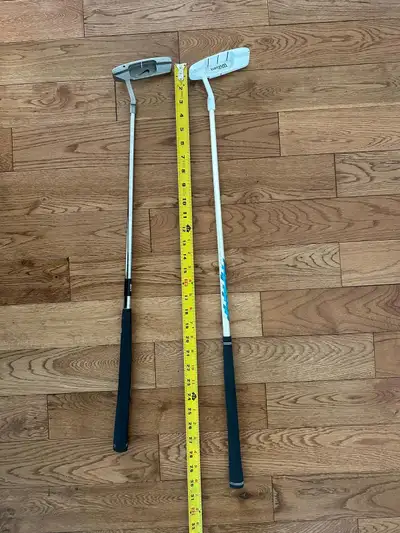 Left hand Junior kids putter Wilson Profile and Nike Tiger Woods, View more