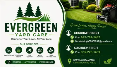 grass cutting lawn care Contact 6477841432, View more