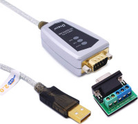 DTECH USB to RS485 RS422 Serial Port Converter Adapter with FTDI