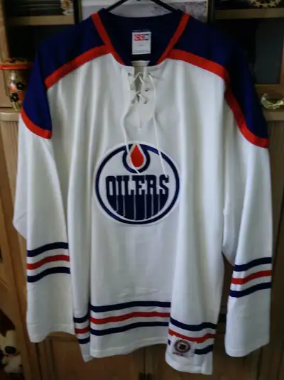 ED.OILERS Jersey CCM XL Brand New-Rare Pristine Condition, View more