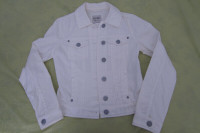 ESPRIT-White Jeans Jacket-worn once/Veste Jean Blanc size 4