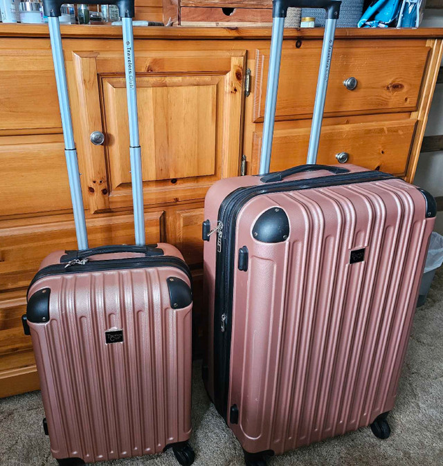 Travelers Club hard shell luggage  in Storage & Organization in Penticton