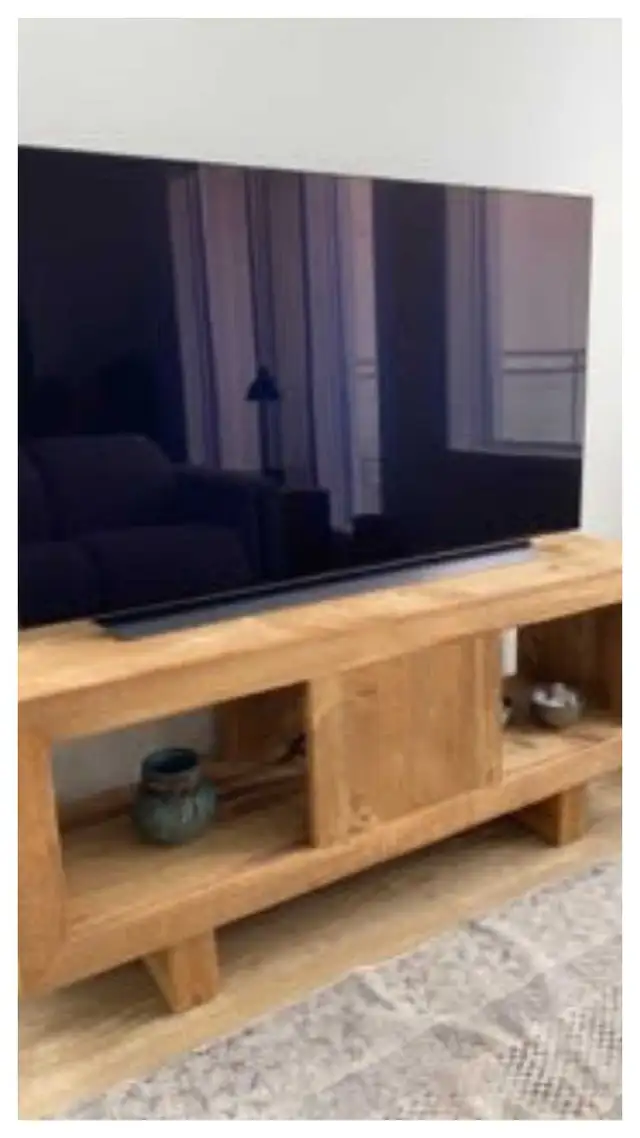 meubles télés pin brut fait par artisan, étagères et a in TV Tables & Entertainment Units in City of Montréal - Image 4