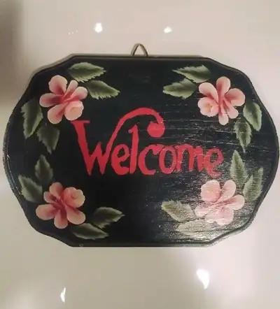 《 NEW Welcome Sign From Homesense 》, View more